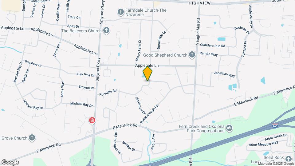 7900 Rochelle Rd Map and Location Details