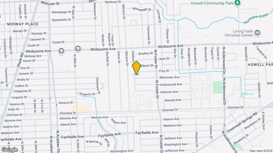 4617 Ritterman Ave Map and Location Details