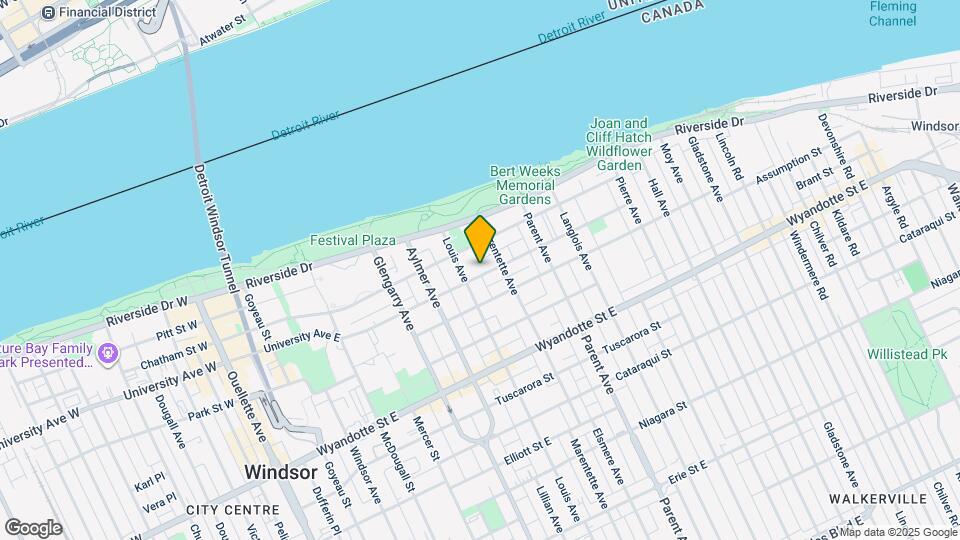 750 University Ave E Map and Location Details