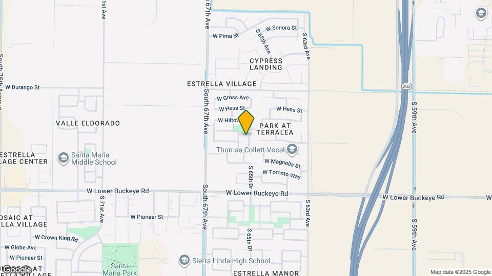 2322 S 65th Dr Map and Location Details