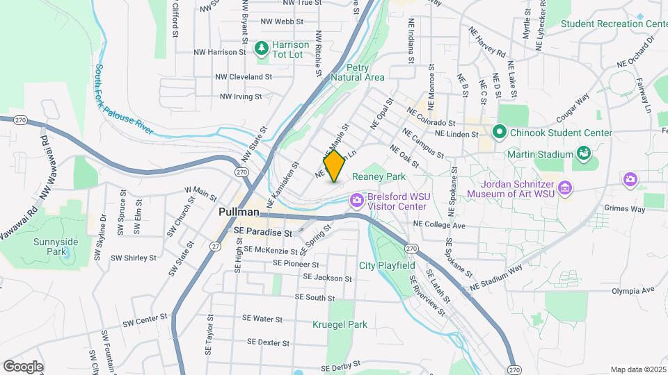 421 NE Morton St Map and Location Details