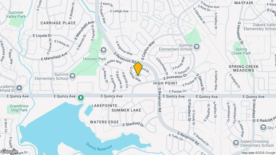 4210 S Cathay Way Map and Location Details