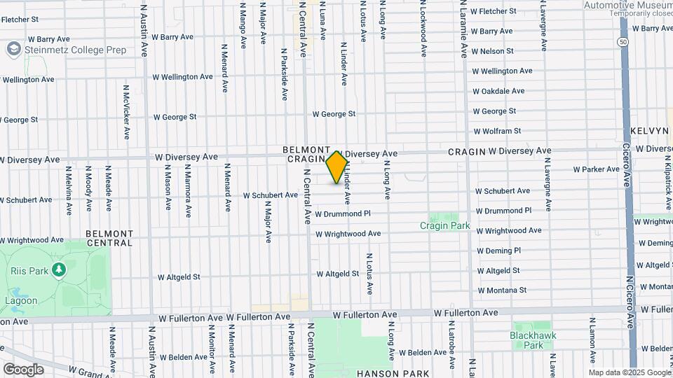 5510 W Schubert Ave Mapa y Detalles de la Ubicación