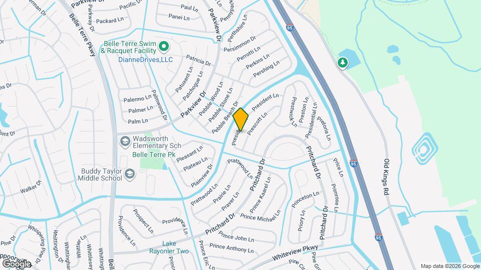 24 President Ln Mapa y Detalles de la Ubicación