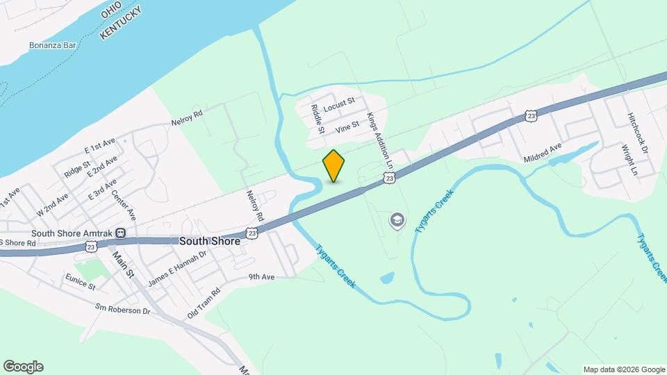 Tygart Creek Townhomes Map and Location Details