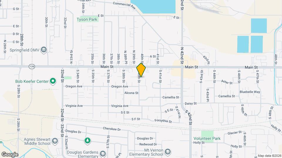 219 S 40th St Map and Location Details