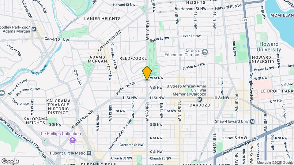 Camden Roosevelt Map and Location Details