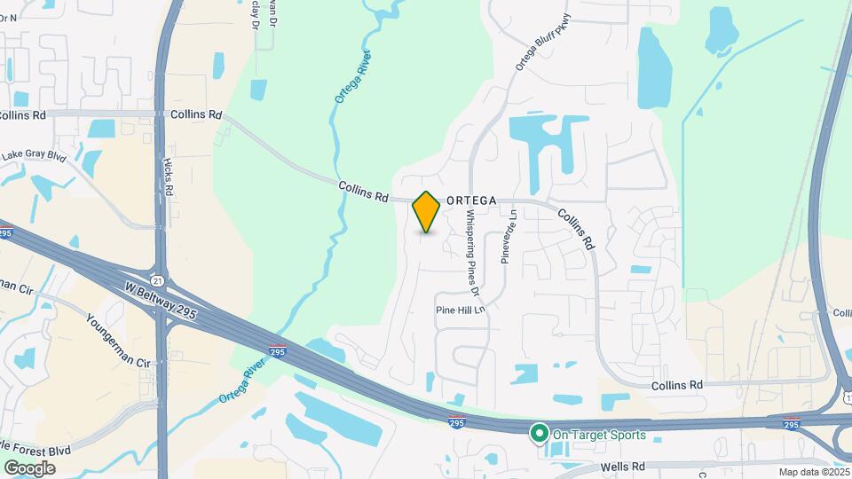 8255 Halls Hammock Ct Map and Location Details