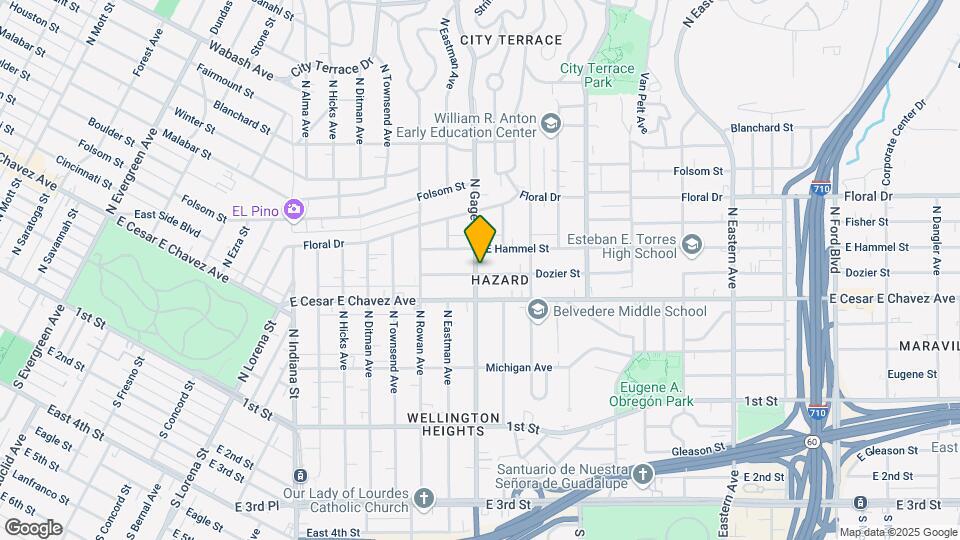 3805 Dozier St Map and Location Details