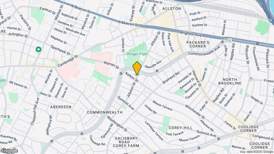 162 Allston St Map and Location Details