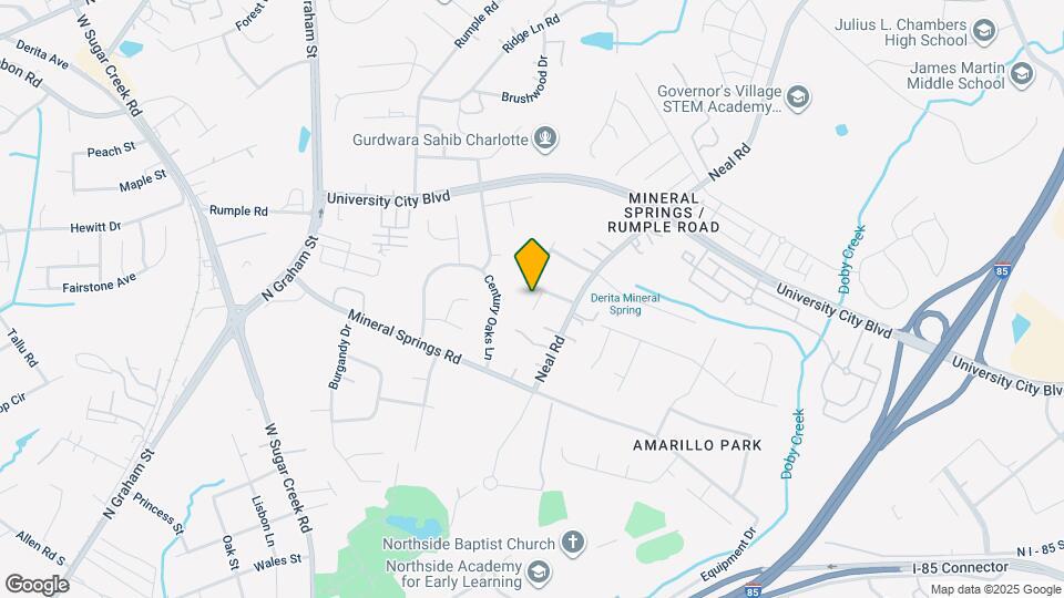 7113 Thatcher Ct Map and Location Details