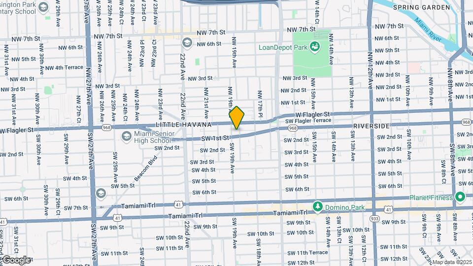 1855 SW 1st St-Unit -503 Map and Location Details