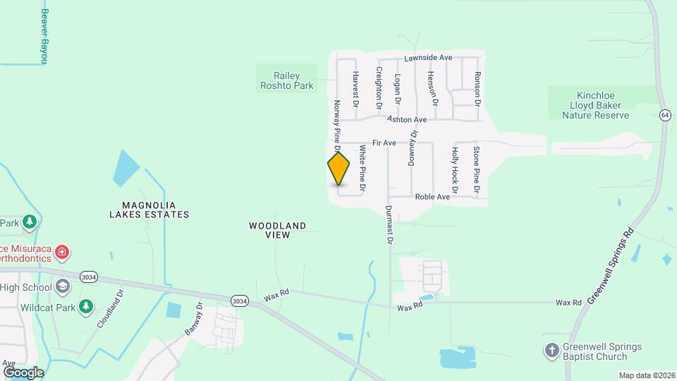 10612 Norway Pine Dr Map and Location Details