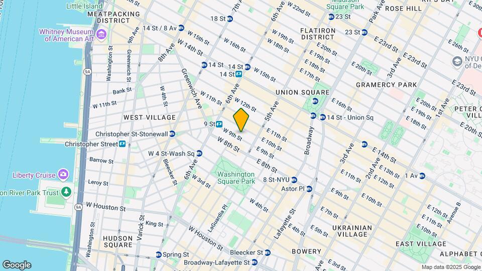 17 W 9th St Map and Location Details