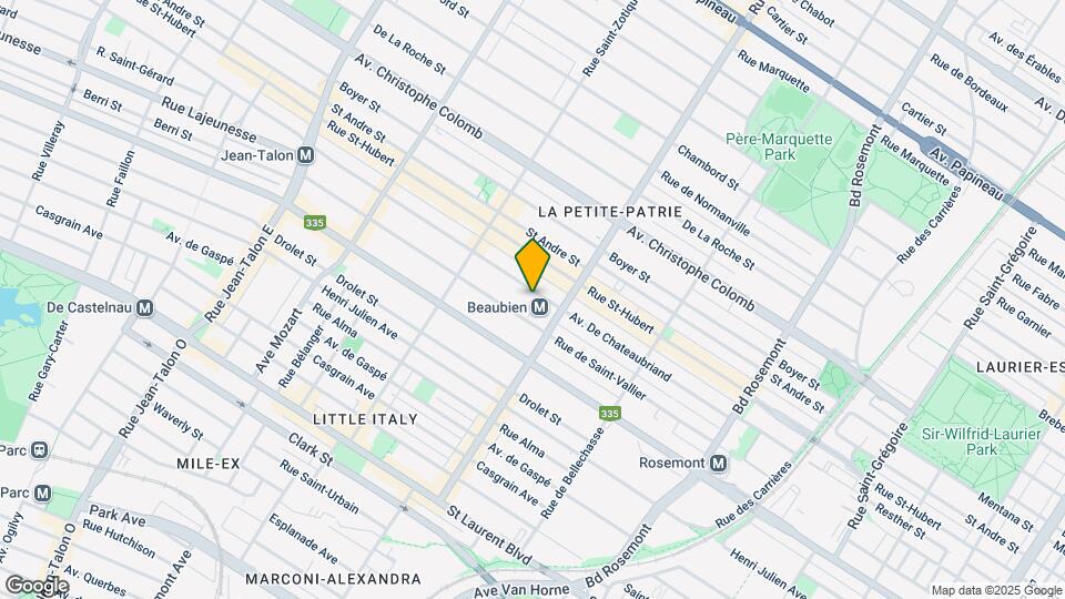 6552 Av. De Chateaubriand Map and Location Details