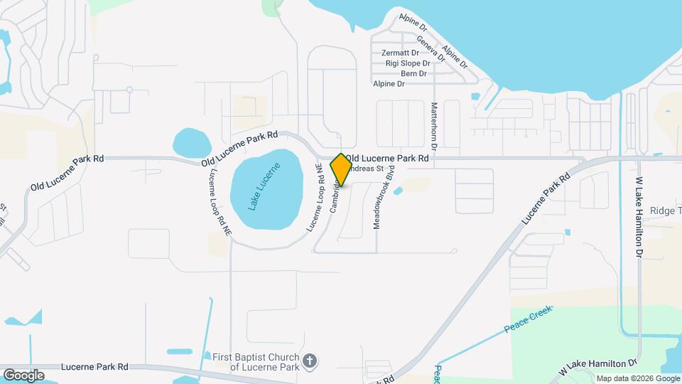 837 Cambridge Dr Map and Location Details