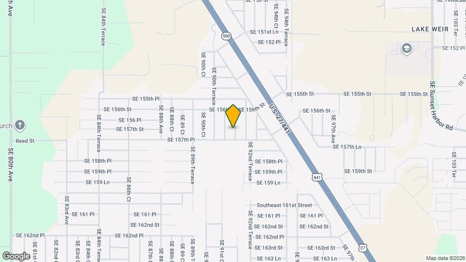15710 SE 92nd Ave Map and Location Details