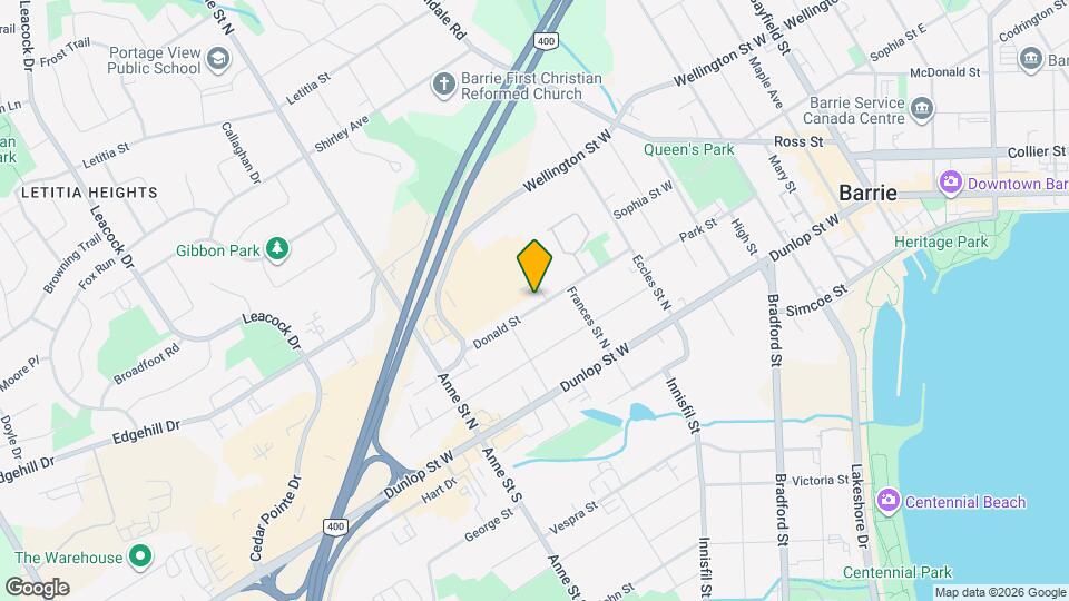 60 Donald St Map and Location Details