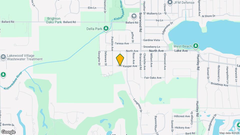 6707 Rosebud Ave Map and Location Details