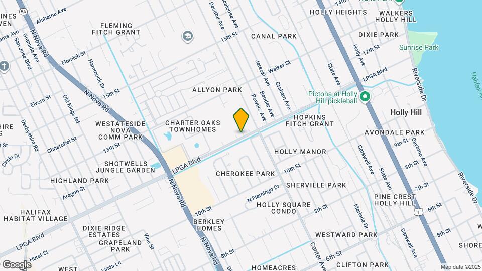 638 LPGA Blvd Map and Location Details