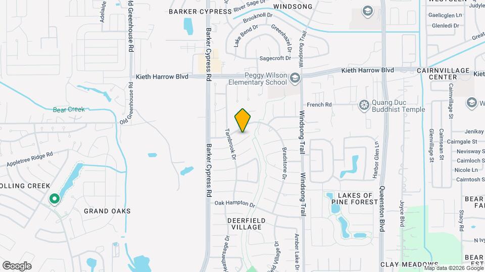 18214 Spruce Creek Dr Map and Location Details