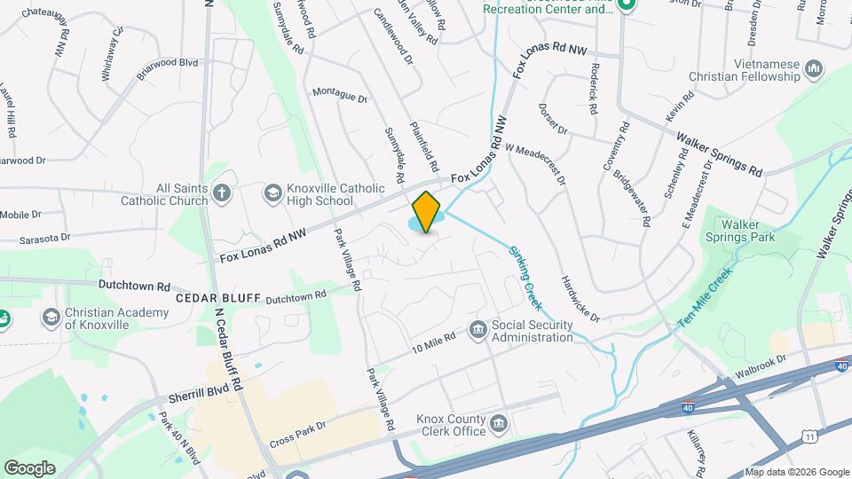 9117 Cedarpark Ln NW Map and Location Details