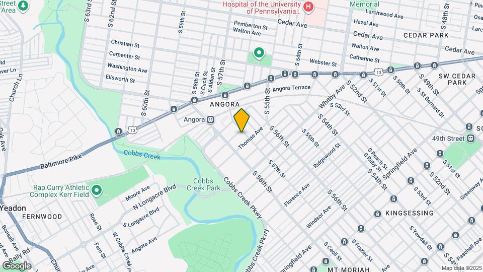 1234 S 57th St Map and Location Details