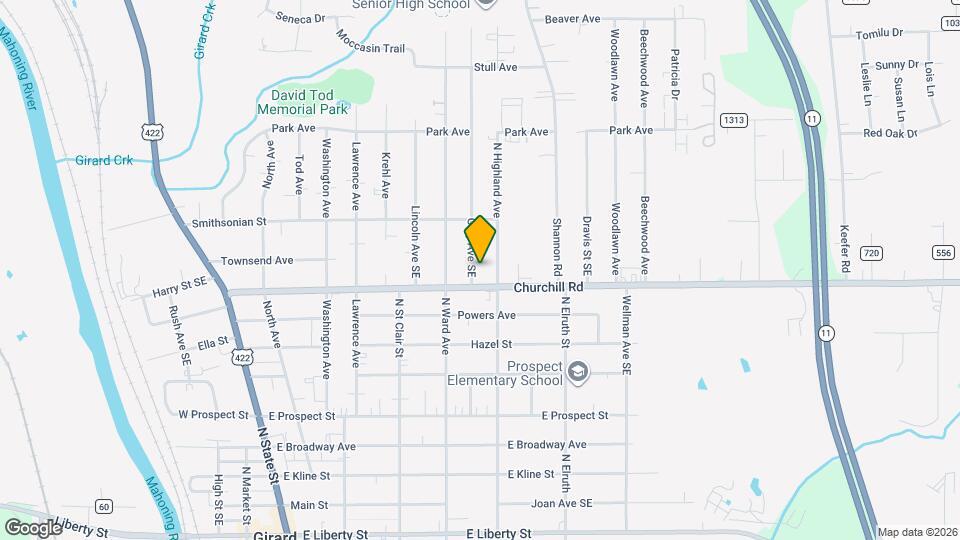 817 Gary Ave SE Map and Location Details