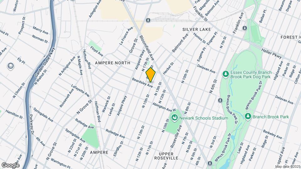 227 N 15th St Map and Location Details