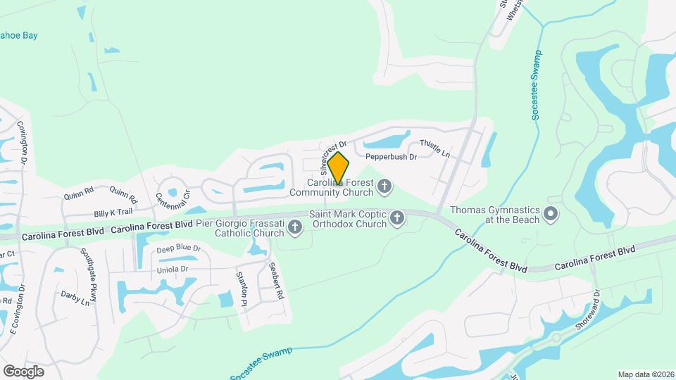 2065 Silvercrest Dr Map and Location Details