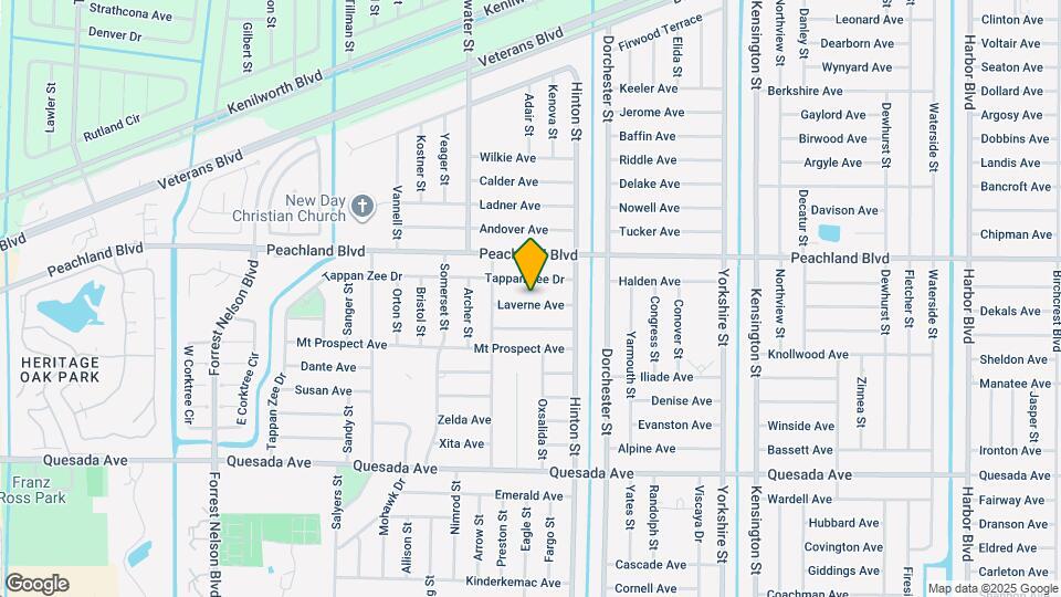 20400 Laverne Ave Map and Location Details