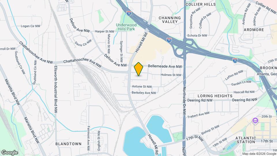 799 Verner St NW Map and Location Details