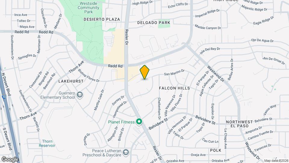 7216 San Marino Dr Map and Location Details