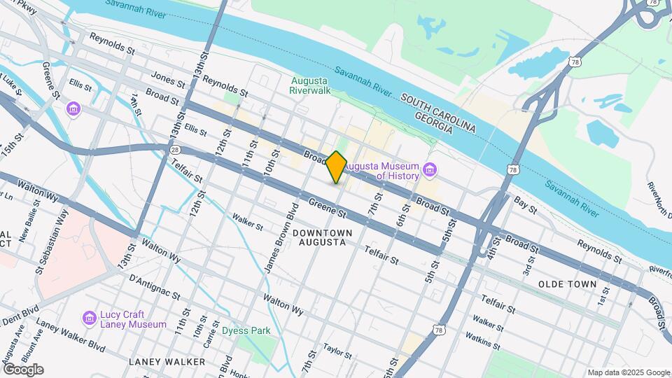 804 Ellis St, Unit A Map and Location Details