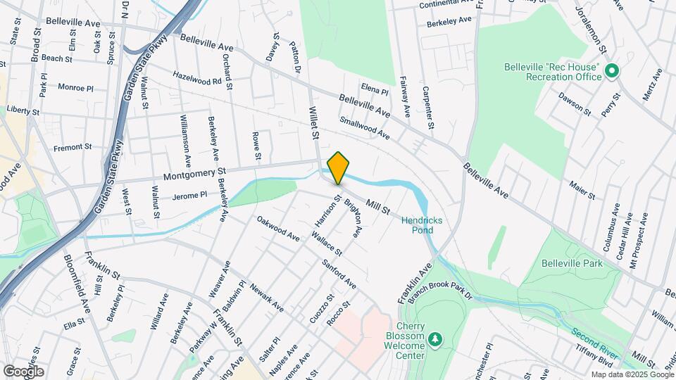 121 Harrison St Map and Location Details