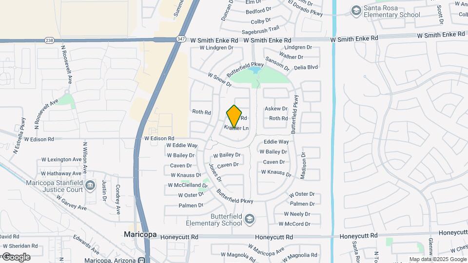 43897 Kramer Ln Map and Location Details