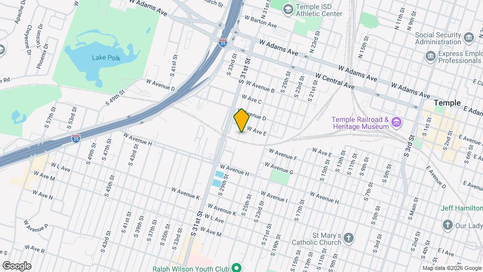 515 S 29th St Map and Location Details