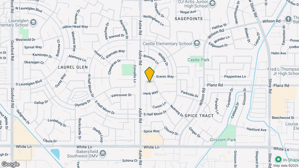 6404 Borage Ct Map and Location Details