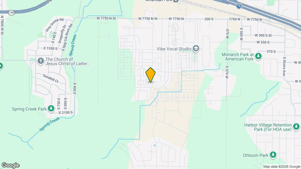 551 S 1020 W, Unit 303 Map and Location Details