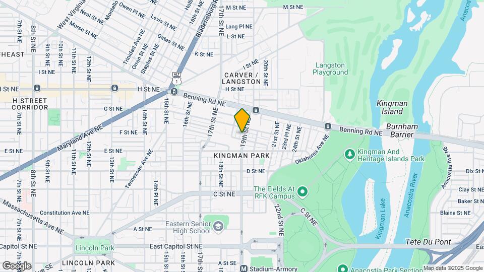 610 19th St NE Map and Location Details