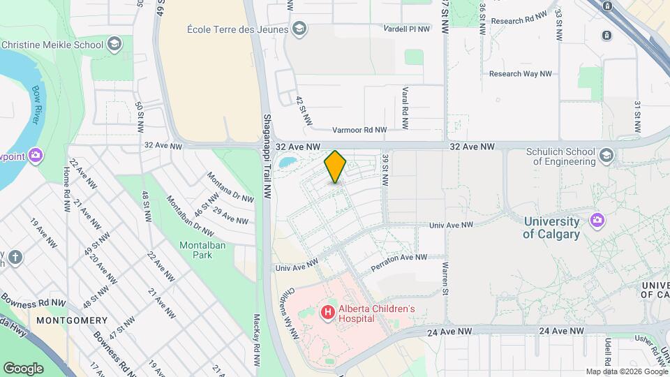 4160 Norford Ave NW Map and Location Details