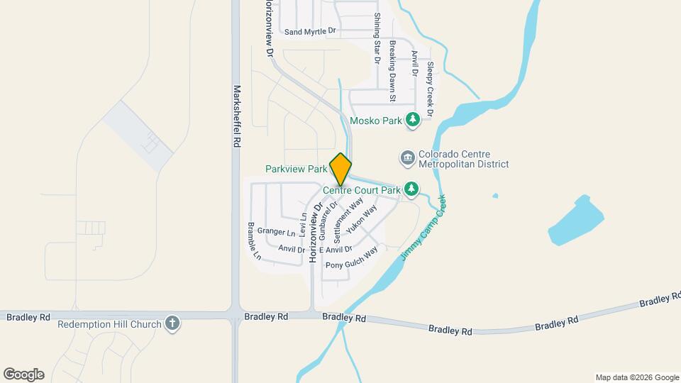 4512 Gunbarrel Dr Map and Location Details
