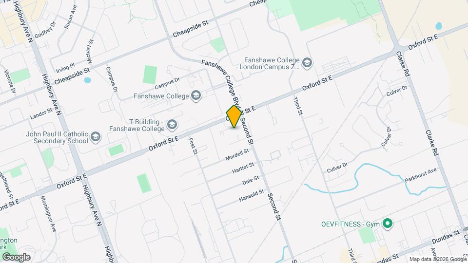 Oxford Square Map and Location Details