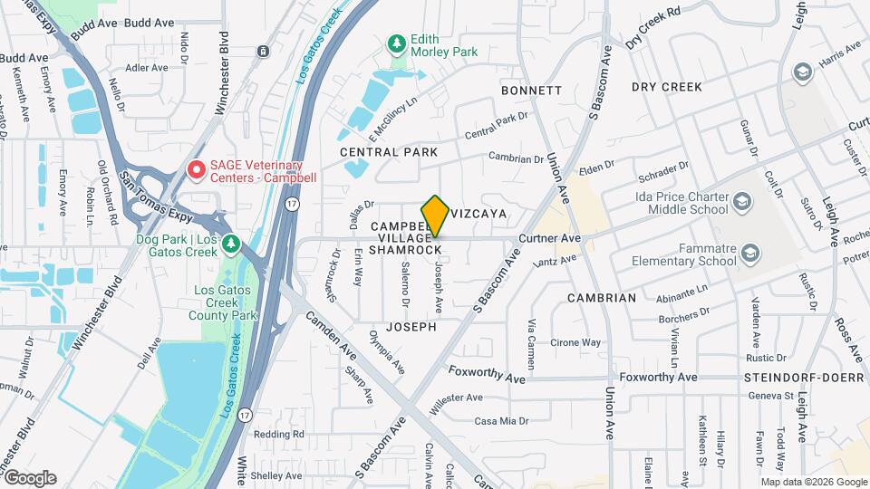 Cambrian Gardens Apartments Map and Location Details