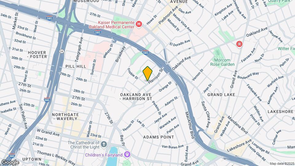 252 Frisbie St Mapa y Detalles de la Ubicación