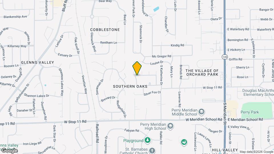 649 Meadows Edge Ln Map and Location Details