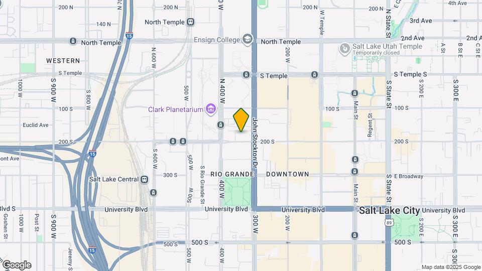 342 W 200 S Mapa y Detalles de la Ubicación