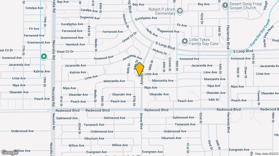 20249 Airway Blvd Map and Location Details