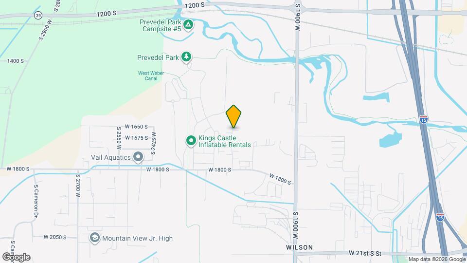 2091 W 1675 S Map and Location Details