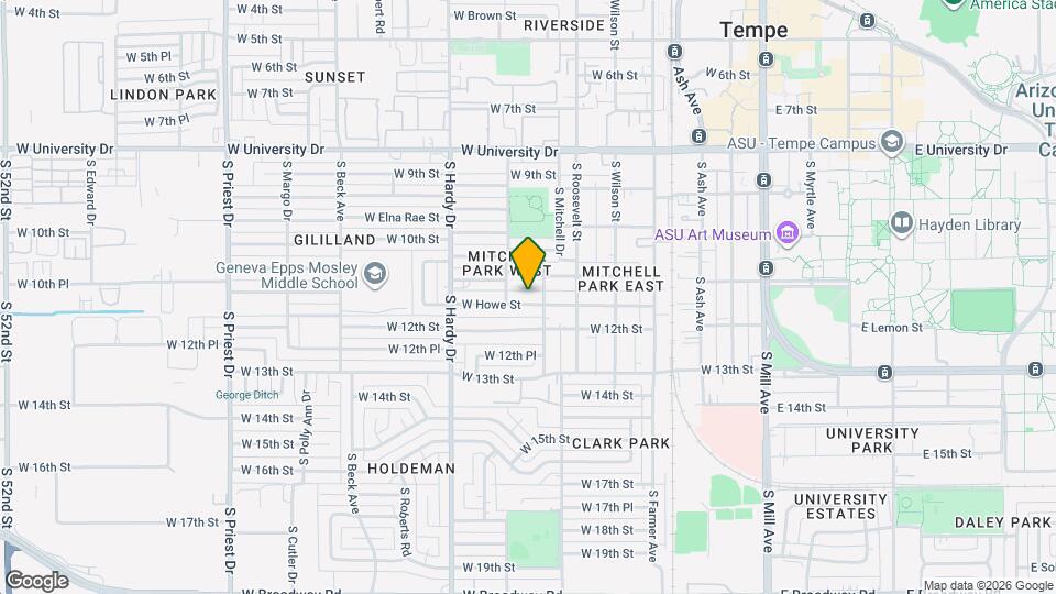 708 W Howe St Map and Location Details